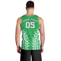 Custom Cook Islands Mitiaro Men Tank Top Polynesian Tribal Tattoo LT05 - Polynesian Pride