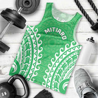 Custom Cook Islands Mitiaro Men Tank Top Polynesian Tribal Tattoo LT05 - Polynesian Pride