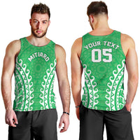 Custom Cook Islands Mitiaro Men Tank Top Polynesian Tribal Tattoo LT05 - Polynesian Pride