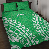 Custom Cook Islands Mitiaro Quilt Bed Set Polynesian Tribal Tattoo