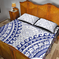 Cook Islands Palmerston Quilt Bed Set Polynesian Tribal Tattoo LT05 - Polynesian Pride