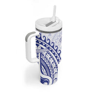 Cook Islands Palmerston Tumbler With Handle Polynesian Tribal Tattoo LT05 - Polynesian Pride