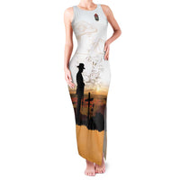Australia And New Zealand ANZAC Day Family Matching Tank Maxi Dress and Hawaiian Shirt Battle Of Beersheba