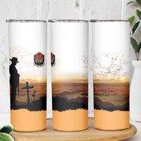 Australia And New Zealand ANZAC Day Skinny Tumbler Battle Of Beersheba
