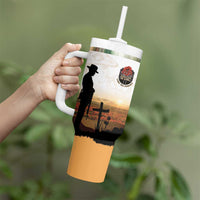 Australia And New Zealand ANZAC Day Tumbler With Handle Battle Of Beersheba