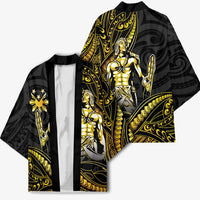 Filipinos Lapu Lapu Hero Kimono Gold Polynesian Tribal Tattoo LT05 - Polynesian Pride