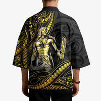 Filipinos Lapu Lapu Hero Kimono Gold Polynesian Tribal Tattoo LT05 - Polynesian Pride