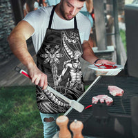 Filipinos Lapu Lapu Hero Apron Black Polynesian Tribal Tattoo LT05 - Polynesian Pride