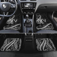 Filipinos Lapu Lapu Hero Car Mats Black Polynesian Tribal Tattoo LT05 Set 4pcs Black - Polynesian Pride