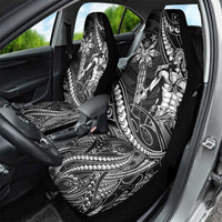 Filipinos Lapu Lapu Hero Car Seat Cover Black Polynesian Tribal Tattoo LT05 - Polynesian Pride