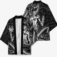 Filipinos Lapu Lapu Hero Kimono Black Polynesian Tribal Tattoo LT05 - Polynesian Pride