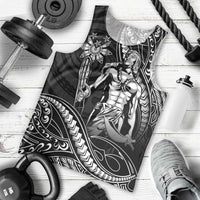 Filipinos Lapu Lapu Hero Men Tank Top Black Polynesian Tribal Tattoo LT05 - Polynesian Pride