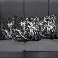 Filipinos Lapu Lapu Hero Pillow Cover Black Polynesian Tribal Tattoo LT05 - Polynesian Pride