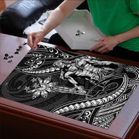 Filipinos Lapu Lapu Hero Puzzle Black Polynesian Tribal Tattoo LT05 - Polynesian Pride