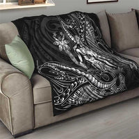 Filipinos Lapu Lapu Hero Quilt Black Polynesian Tribal Tattoo LT05 - Polynesian Pride