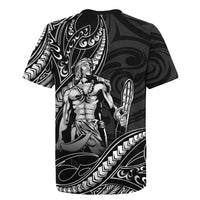 Filipinos Lapu Lapu Hero Rugby Jersey Black Polynesian Tribal Tattoo LT05 - Polynesian Pride