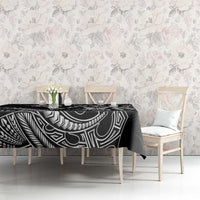 Filipinos Lapu Lapu Hero Tablecloth Black Polynesian Tribal Tattoo LT05 - Polynesian Pride