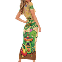 Personalised Hawaii Cinco De Mayo Family Matching Short Sleeve Bodycon Dress and Hawaiian Shirt Funny Style LT05 - Polynesian Pride