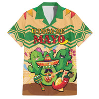 Personalised Hawaii Cinco De Mayo Hawaiian Shirt Funny Style LT05 Brown - Polynesian Pride