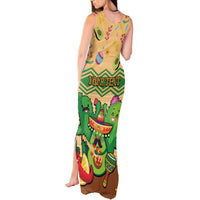 Personalised Hawaii Cinco De Mayo Tank Maxi Dress Funny Style LT05 - Polynesian Pride