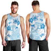 Happy Fiji Girmit Day Men Tank Top Fijian Tapa With Mandala Pattern LT05 - Polynesian Pride