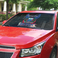 Samoa 64th Independence Anniversary Auto Sun Shade LT05 - Polynesian Pride