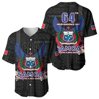 Samoa 64th Independence Anniversary Baseball Jersey LT05 - Polynesian Pride