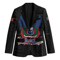 Samoa 64th Independence Anniversary Blazer LT05 Unisex Black - Polynesian Pride