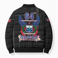 Samoa 64th Independence Anniversary Bomber Puffer Jacket LT05 - Polynesian Pride