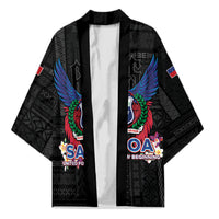 Samoa 64th Independence Anniversary Kimono LT05 Unisex Black - Polynesian Pride