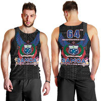 Samoa 64th Independence Anniversary Men Tank Top LT05 - Polynesian Pride