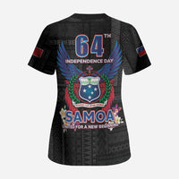 Samoa 64th Independence Anniversary Scrub Top LT05 - Polynesian Pride