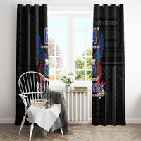 Samoa 64th Independence Anniversary Window Curtain LT05 - Polynesian Pride