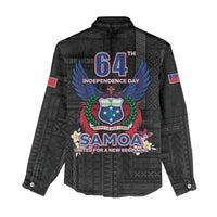 Samoa 64th Independence Anniversary Women Casual Shirt LT05 - Polynesian Pride