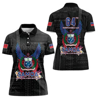 Samoa 64th Independence Anniversary Women Polo Shirt LT05 - Polynesian Pride