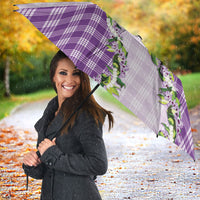 Violet Hawaii Palaka Umbrella Maile Pikake Honohono Orchid Lei
