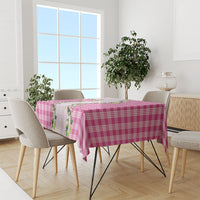 Pink Hawaii Palaka Tablecloth Maile Pikake Honohono Orchid Lei LT05 - Polynesian Pride