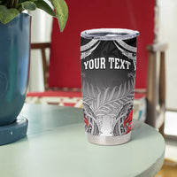 Personalised New Zealand Waitangi Day Tumbler Cup Aotearoa Te Ra O Waitangi Manaia Maori Pattern LT05 - Polynesian Pride