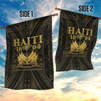 Haiti 1804 Garden Flag Polynesian Gold Neg Maron LT05 - Polynesian Pride