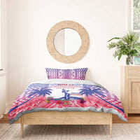 Haiti Independence Day Bedding Set Neg Maron Polynesian Style LT05