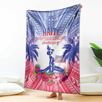 Haiti Independence Day Blanket Neg Maron Polynesian Style LT05 - Polynesian Pride