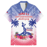 Personalised Haiti Independence Day Hawaiian Shirt Neg Maron Polynesian Style LT05 - Polynesian Pride