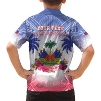 Personalised Haiti Independence Day Hawaiian Shirt Neg Maron Polynesian Style LT05 - Polynesian Pride