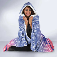 Haiti Independence Day Hooded Blanket Neg Maron Polynesian Style LT05 - Polynesian Pride