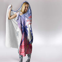 Haiti Independence Day Hooded Blanket Neg Maron Polynesian Style LT05 - Polynesian Pride