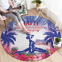 Haiti Independence Day Round Carpet Neg Maron Polynesian Style LT05 - Polynesian Pride