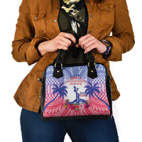 Haiti Independence Day Shoulder Handbag Neg Maron Polynesian Style LT05 - Polynesian Pride