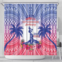 Haiti Independence Day Shower Curtain Neg Maron Polynesian Style LT05 - Polynesian Pride
