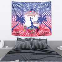 Haiti Independence Day Tapestry Neg Maron Polynesian Style LT05 - Polynesian Pride
