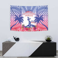 Haiti Independence Day Tapestry Neg Maron Polynesian Style LT05 - Polynesian Pride